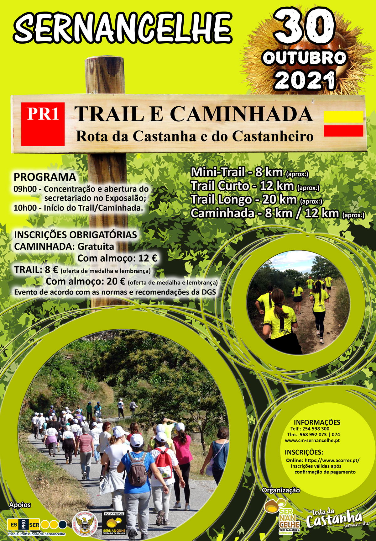 Trail e Caminhada - Rota da Castanha e do Castanheiro