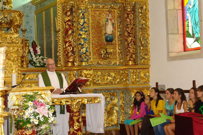 Padre Lucas Ribeiro assinalou 70 anos de sacerdócio na Igreja de Vila da Ponte
