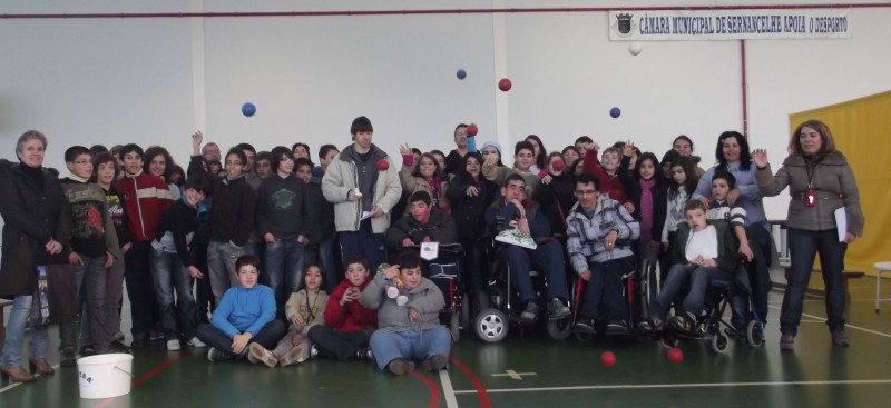 Vice-campeão Paralímpico de Boccia esteve em Sernancelhe
