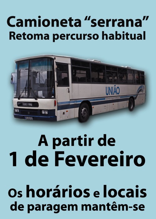 Camioneta serrana da União de Sátão e Aguiar da Beira retoma percurso por Ferreirim e Chosendo