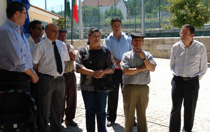 Granjal inaugurou novo acesso à Freguesia, brasão heráldico e apresentou viatura de primeira intervenção