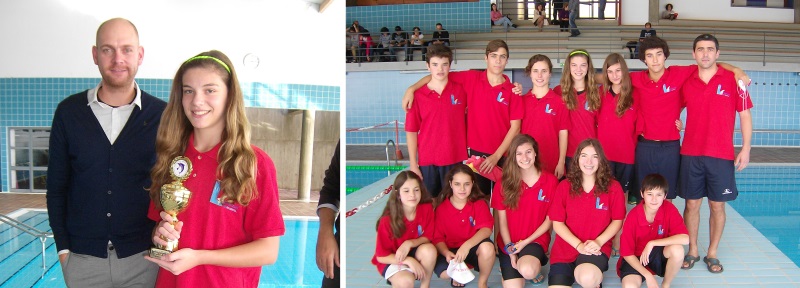 Catarina Sobral é a nadadora do ano. Troféu foi entregue no arranque da nova temporada do Circuito de Escolas de Natação