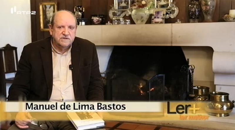 Manuel de Lima Bastos no programa Ler + Ler Melhor, da RTP2