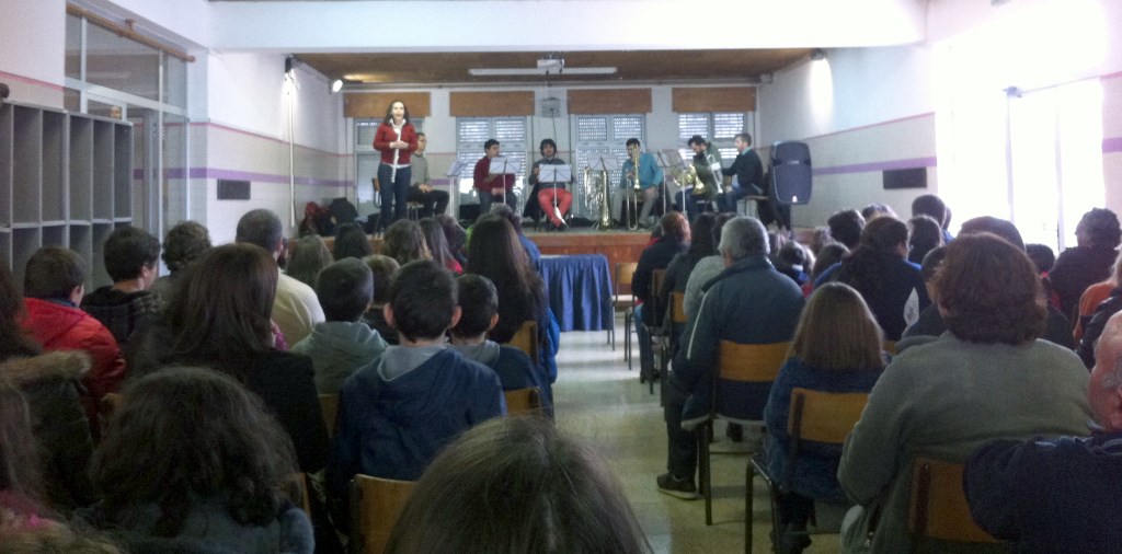 Projeto musical da Escola de Música apresentado às crianças do Agrupamento de Escolas de Sernancelhe