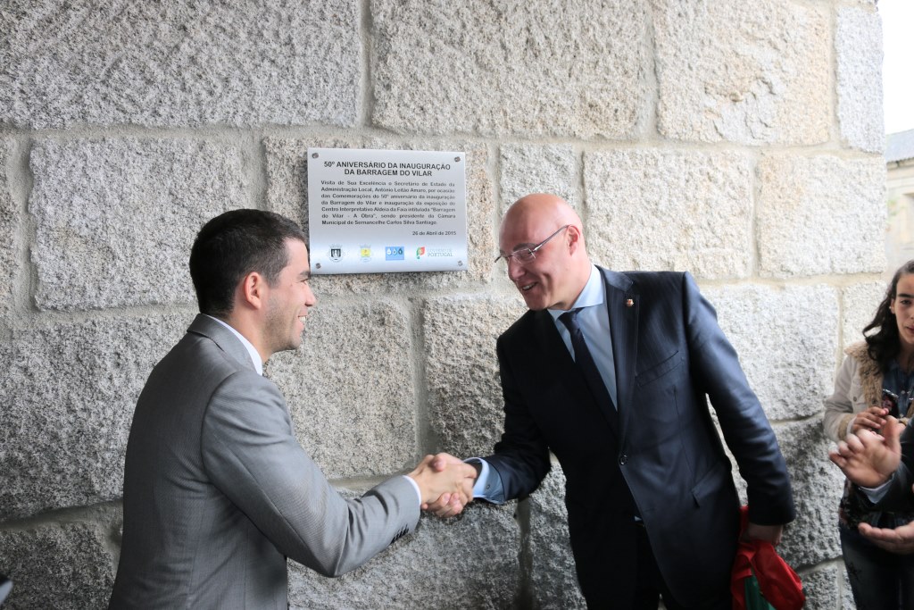 Secretário de Estado da Administração Local assinalou, com o povo da Faia, 50º aniversário da construção da Barragem
