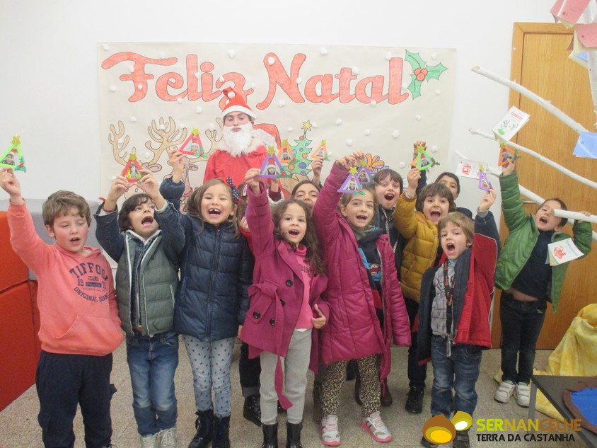 Crianças deliram com o Natal da Biblioteca Abade Vasco Moreira
