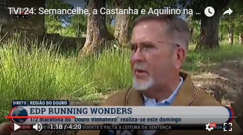 TVI 24: Sernancelhe, a Castanha e Aquilino na EDP Running Wonders