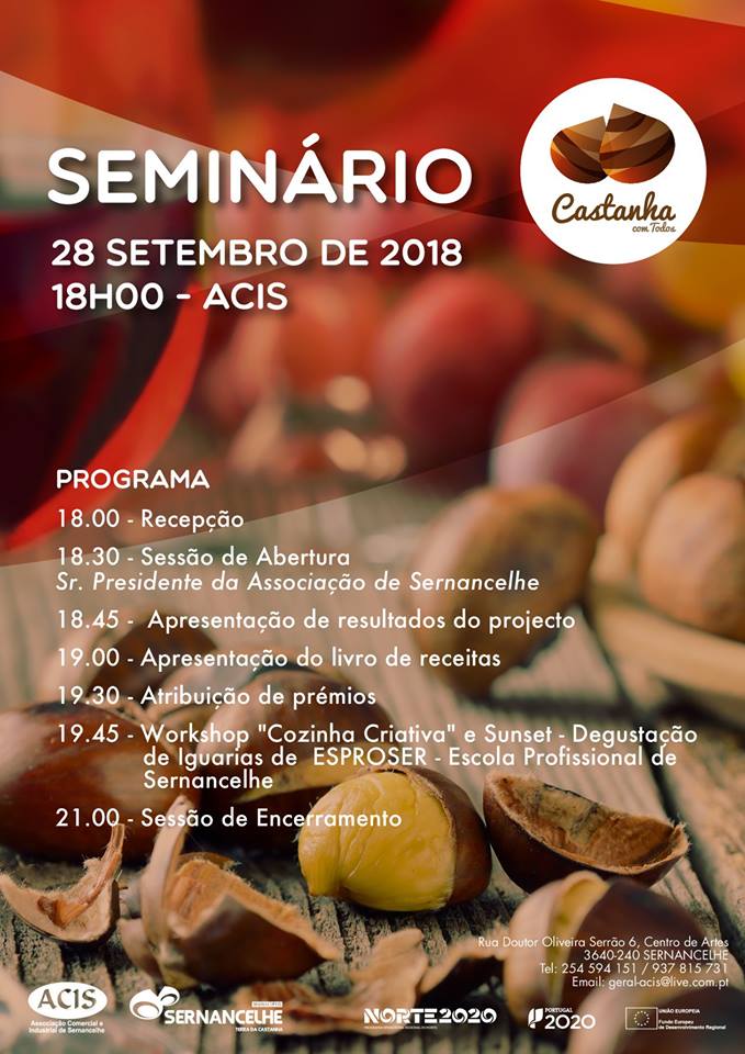 Momentos Doces com a Castanha de Sernancelhe