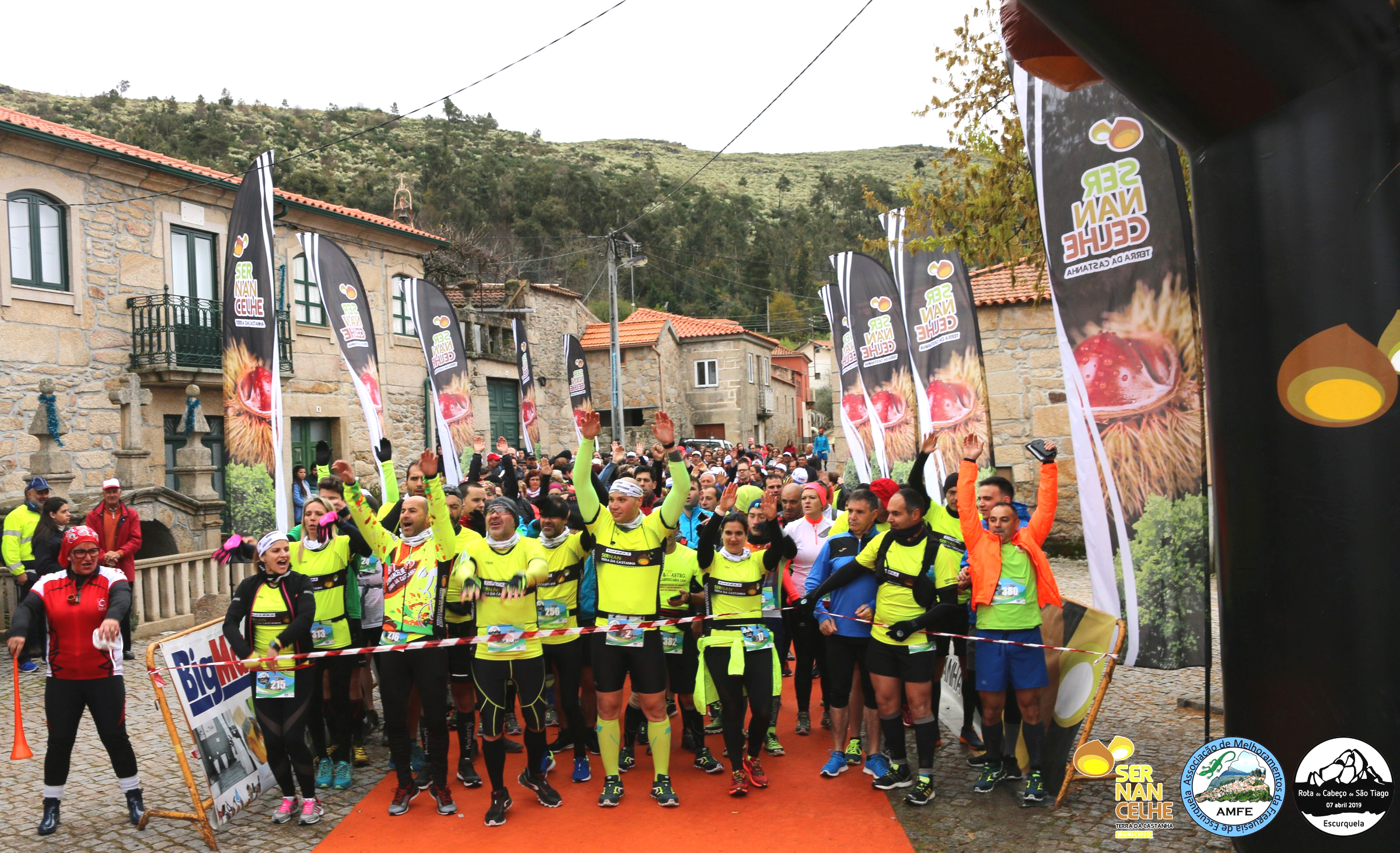 1º Trail e Caminhada deram colorido à freguesia de Escurquela