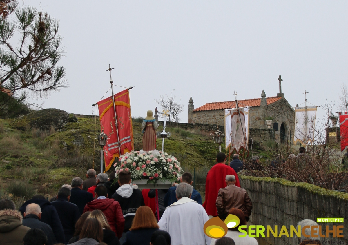 POVO DE CHOSENDO FESTEJA SANTA BÁRBARA HÁ 15 ANOS