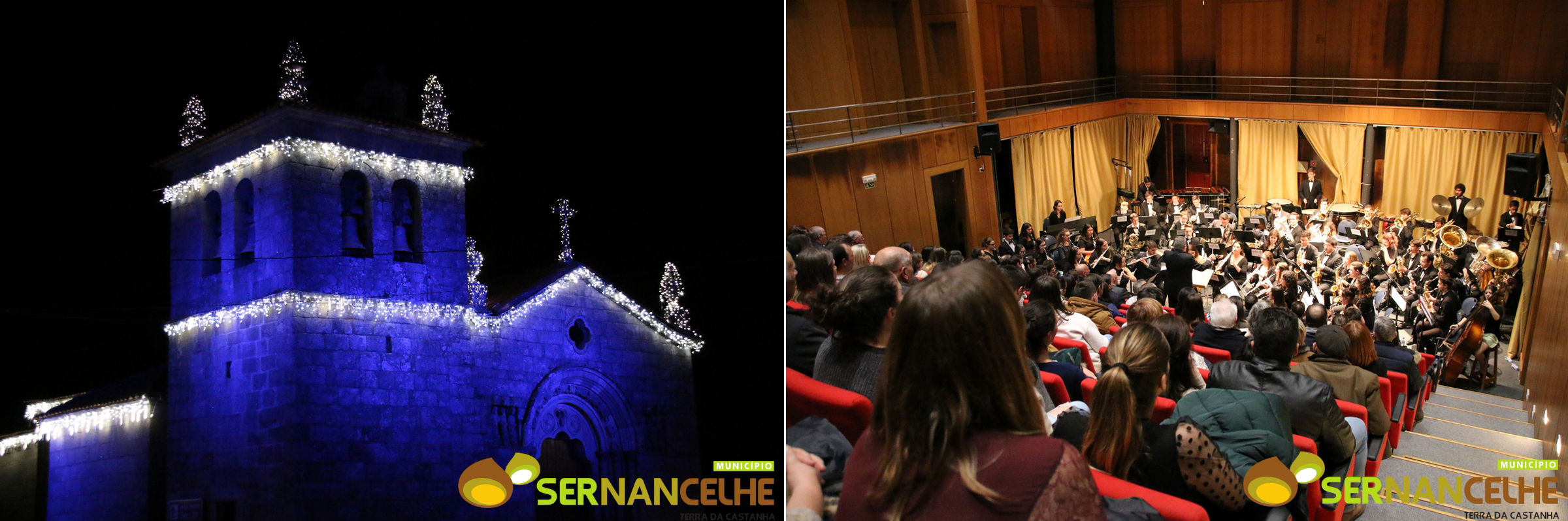 CONCERTO DA ORQUESTRA DE SOPROS DA COVILHÃ E BANDA MUSICAL DE SERNANCELHE MARCOU O MOMENTO