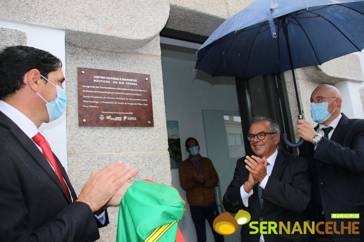 SECRETÁRIO DE ESTADO ADJUNTO, CARLOS MIGUEL, INAUGUROU CENTRO NÁUTICO E A AMPLIAÇÃO DO CONSERVATÓRIO DE MÚSICA