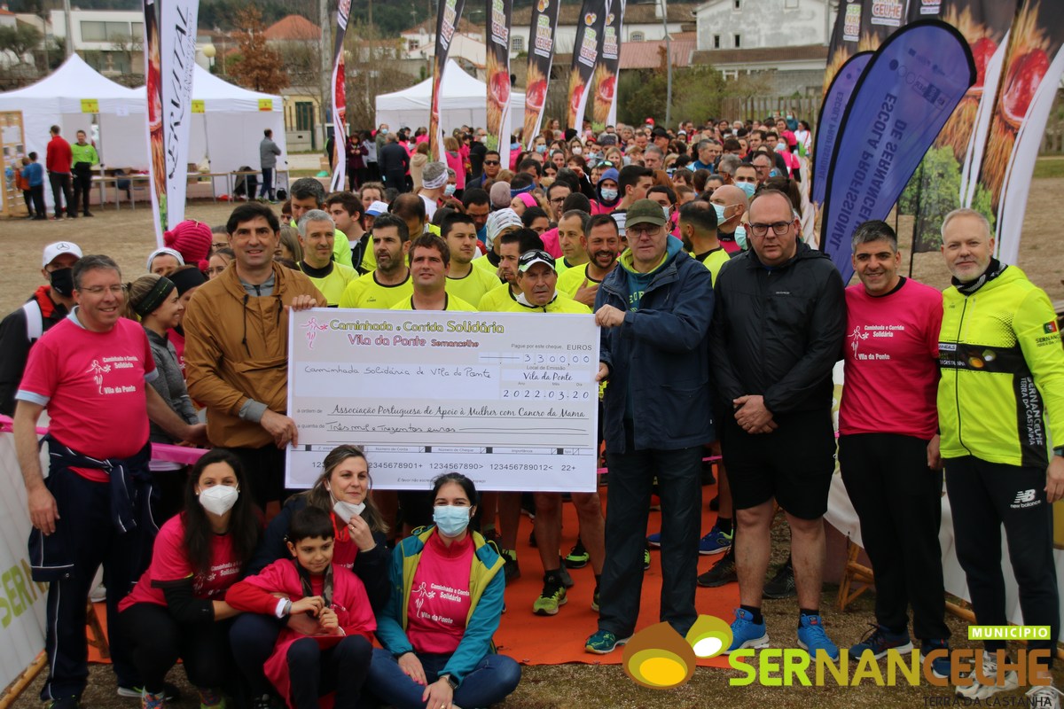 CAMINHADA SOLIDÁRIA DE APOIO À ASSOCIAÇÃO PORTUGUESA DE APOIO À MULHER COM CANCRO DA MAMA