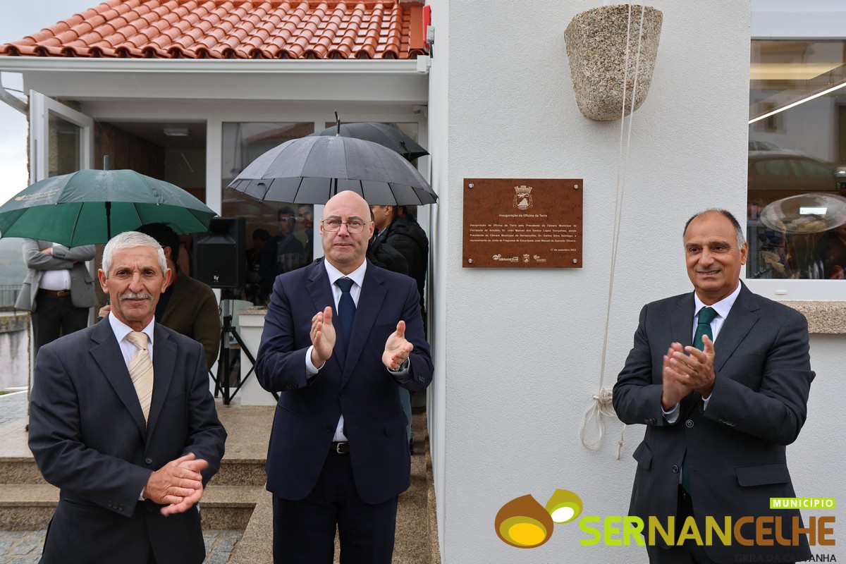 ESCURQUELA INAUGUROU ROTUNDA DE SÃO DOMINGOS, REQUALIFICAÇÃO DA SEDE DA JUNTA E O CENTRO CULTURAL E RECREATIVO “OFICINA DA TERRA”