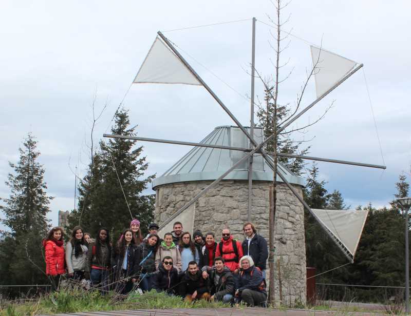Universidade Fernando Pessoa, do Porto, visita a Rede Natura de Lamosa