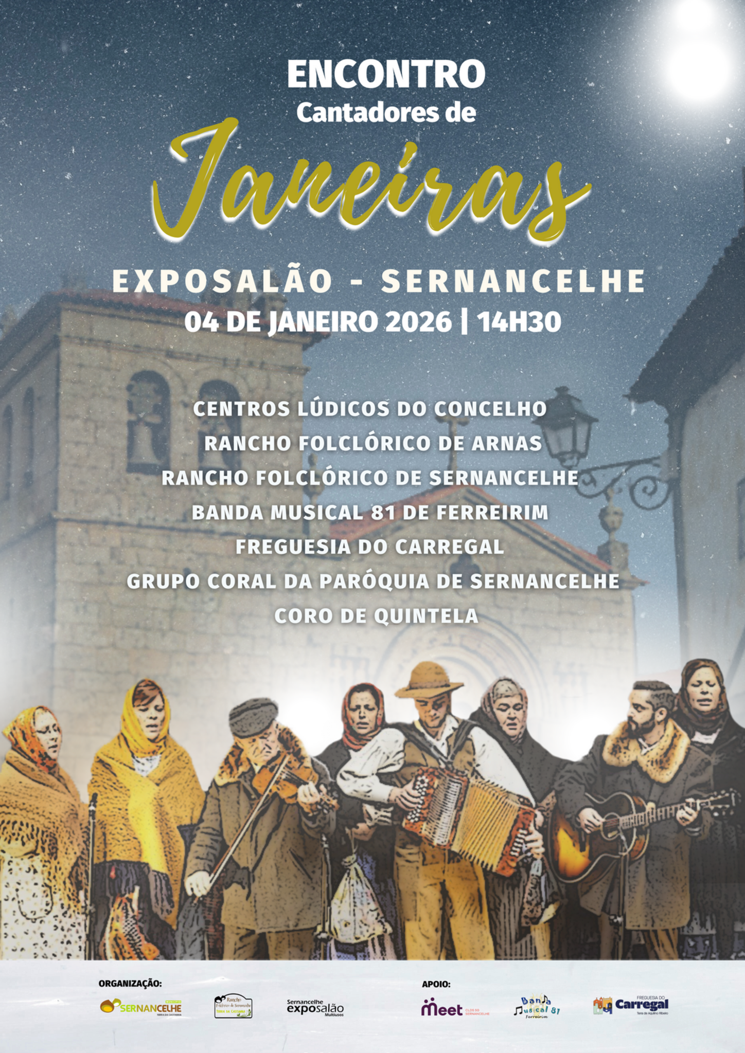 Imagem Encontro de cantadores de janeiras 2026