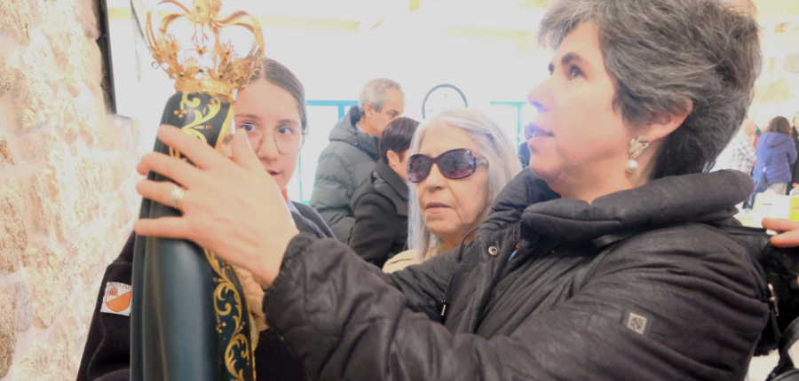 Visita dos Utentes da ACAPO à Sra da Lapa
