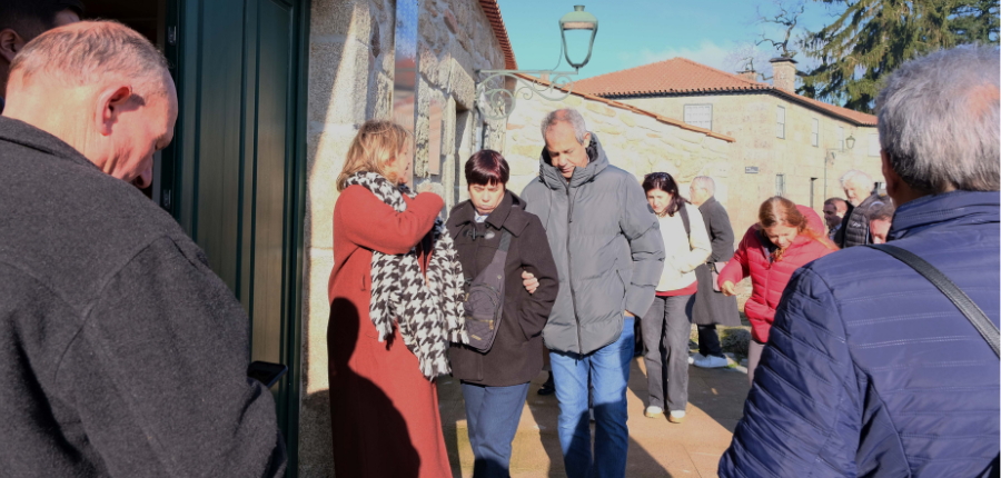 Visita dos Utentes da ACAPO à Sra da Lapa