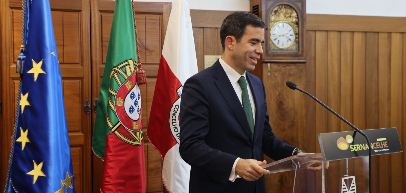 visita do ministro da presidência a Sernancelhe