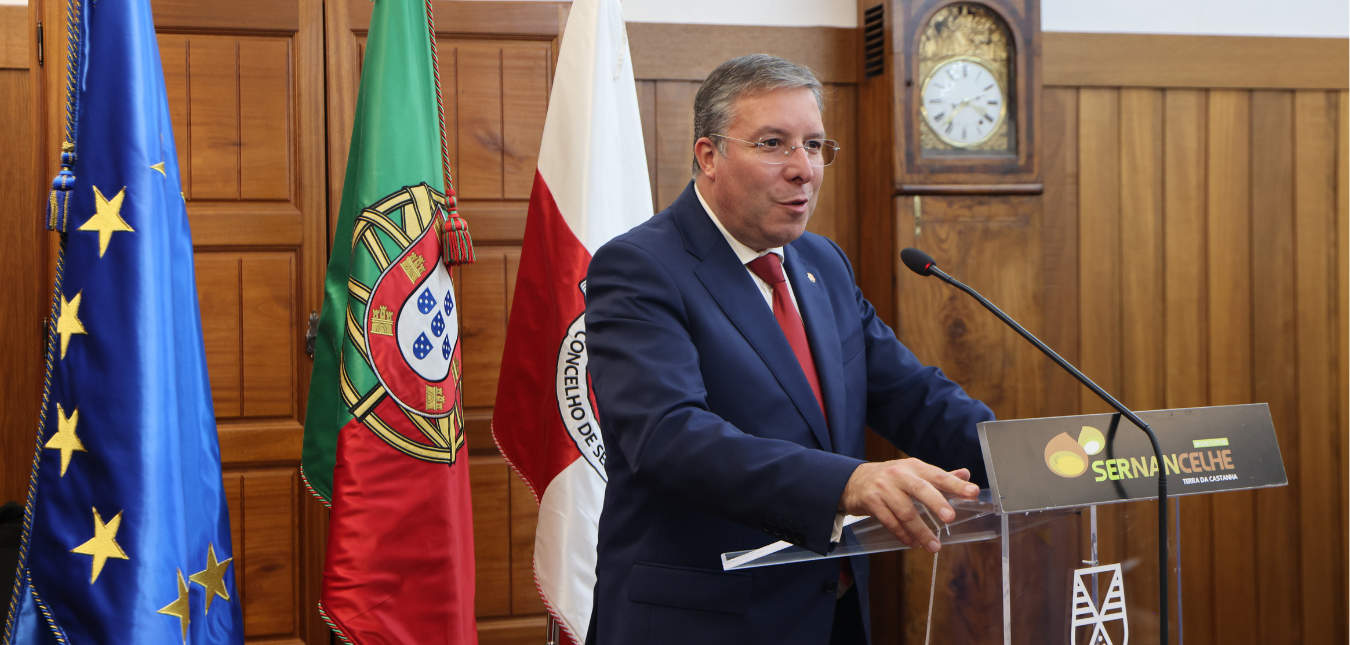 visita do ministro da presidência a Sernancelhe