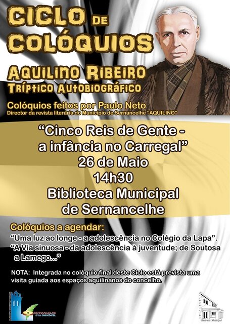 Cartaz Ciclo de Colóquios