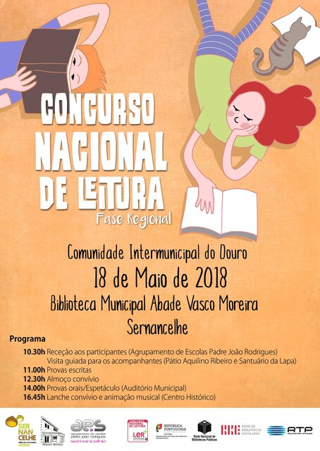 Cartaz Concurso Nacional de Leituras